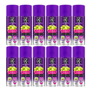 12 Pack Sílica Spray Kerashine Uva 130ml C/u Termo-protector 12 Pack Sílica Spray Kerashine Uva 130ml C/u Termo-protector