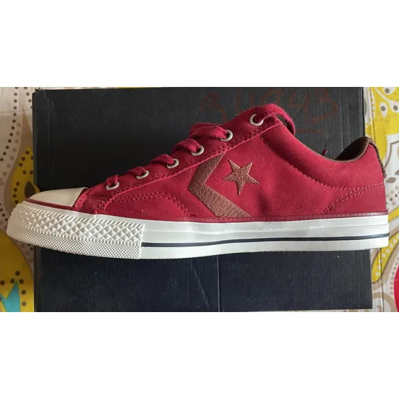 Zapatilla Converse Star Player Ox Back Alley Rojo