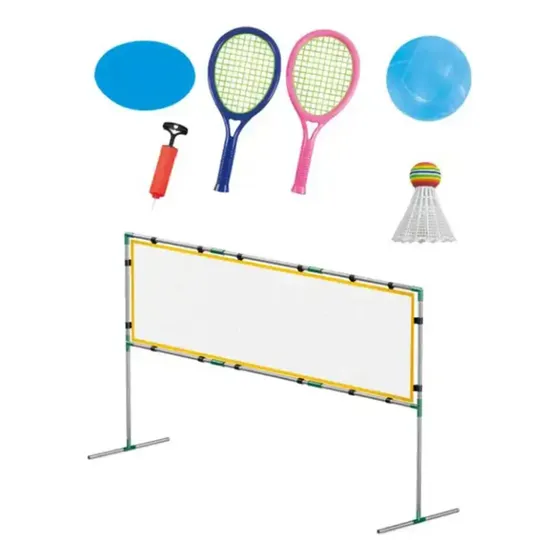 Juegos 3 En 1 Para Piscina Badminton Voleibol Y Disco
