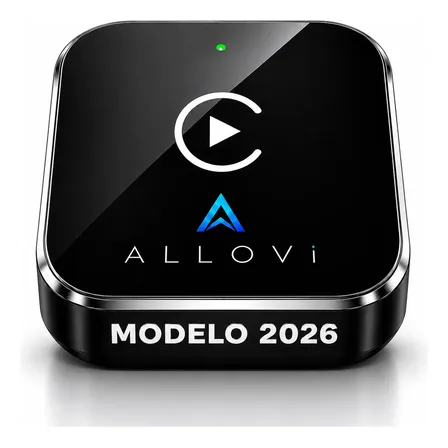 Adaptador Carplay Android Auto Sem Fio 2 Em 1 Usb Allovi