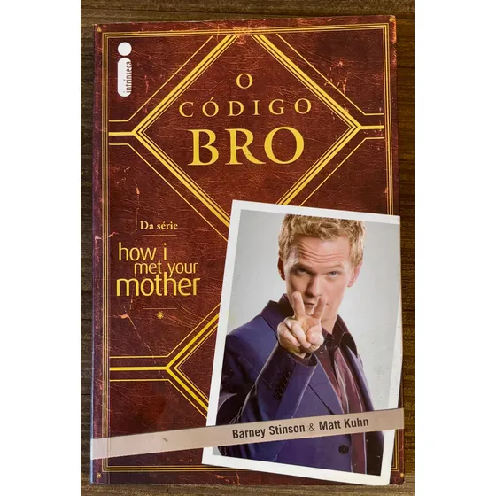 2503/25 Livro Barney Stinson & Matt Kuhn: O Código Bro (ótimo Estado)