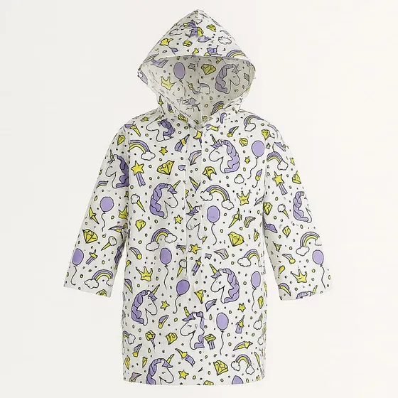 Pilot Capa De Lluvia Infantil Unicornio Diseño Niña