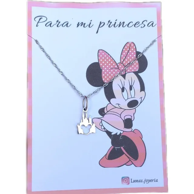 Conjunto Castillo De Disney Para Regalo Novia, Amiga, Hija