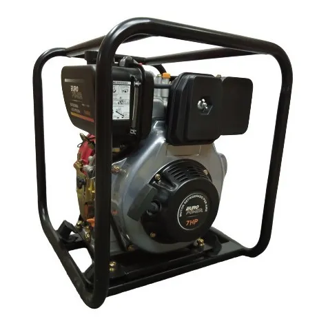 Motobomba Diesel 7hp Alta Presión En Aluminio Europower