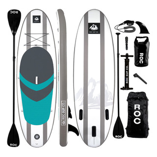 Tabla Inflable De Remo Roc Oceans De 10 Pies Con Accesorios Tabla Inflable De Remo Roc Oceans De 10 Pies Con Accesorios