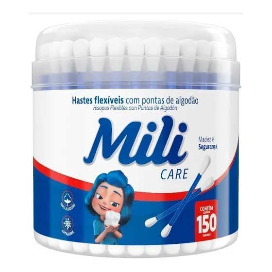 150 Hisopos Flexibles Cotonetes La Mejor Punta Algodón Suave