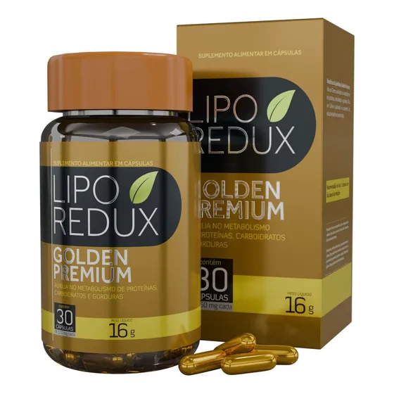Adelgazante Liporedux Gold Premium - 30 Cápsulas