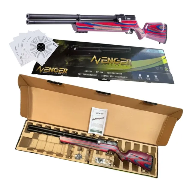 Rifle Culata Roja/azul Cal.22 Air Venturi Pcp Avenger Xt P