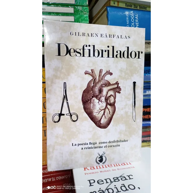 Desfibrilador. Gilraen Earfalas. Libro Físico Nuevo