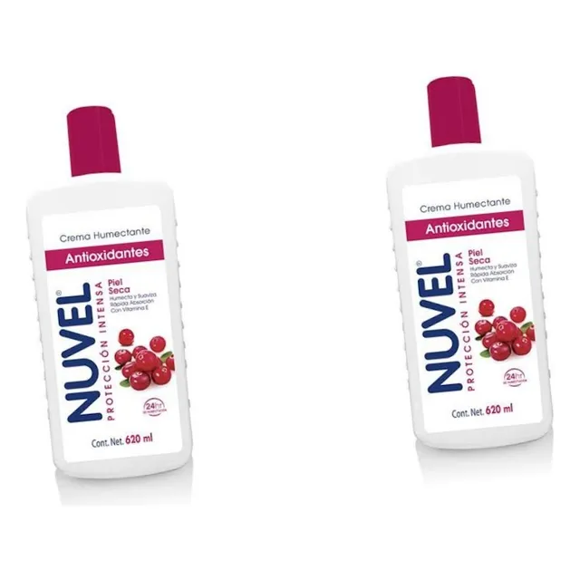 Crema Corporal Nuvel Protección Antioxidantes 750ml 2p