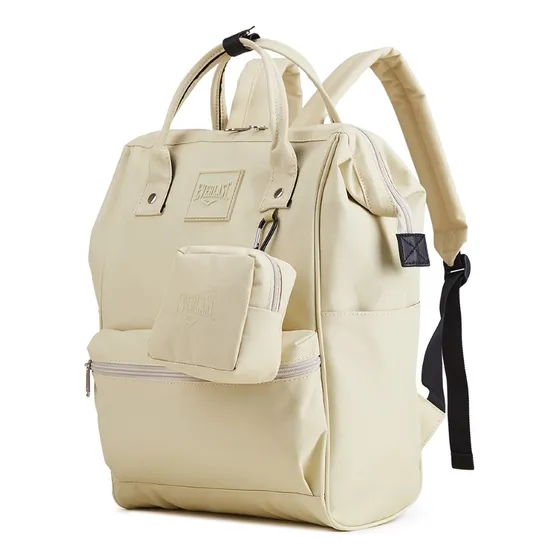 Mochila Urbana Everlast 22331 Boca de Pez con Monedero 22331 Color Beige Diseño De La Tela Lisa 18 L