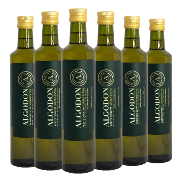Aceite Oliva Algodon Virgen Extra Caja X 6 X 500ml.