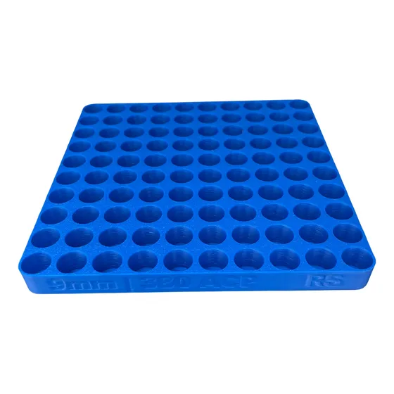 Bandeja Recarga 100 Munições 9mm - 380 Acp - Flat