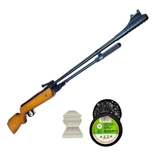 Rifle Resorte Aztk Lince Media Potencia 5.5mm
