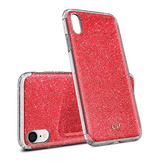 Case Cyrill Glitter Para iPhone XR (red) Importado De Usa