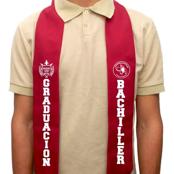 Estolas Para Bachiller - Full Color Graduación