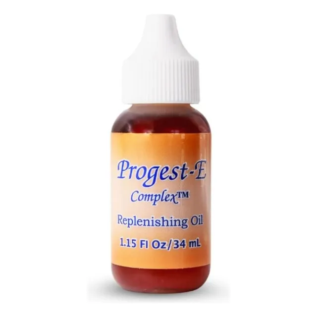 Suplemento En Replenishing Oil Kenogen  Progest-e Dr. Peat's Progest E Oil Complex, 34 Ml Vitamina E Complex Sabor Ninguno En Frasco Con Gotero De 34ml