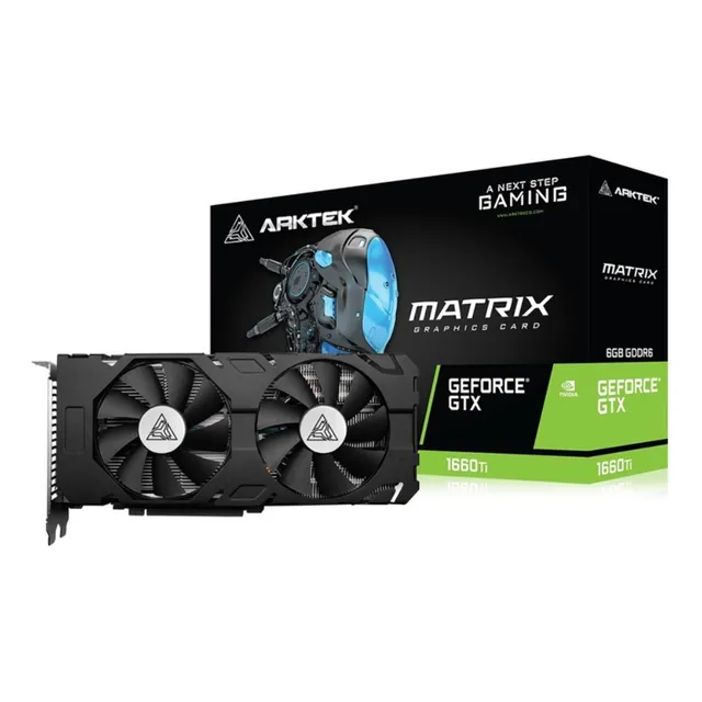 Tarjeta De Video Arktek Nvidia Gtx 1660 Ti 6gb Gddr6 192 Bit