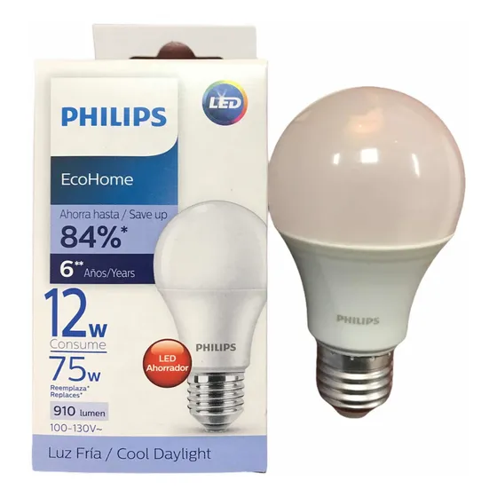 Bombillo Led 12w Rosca E27 Philips Original