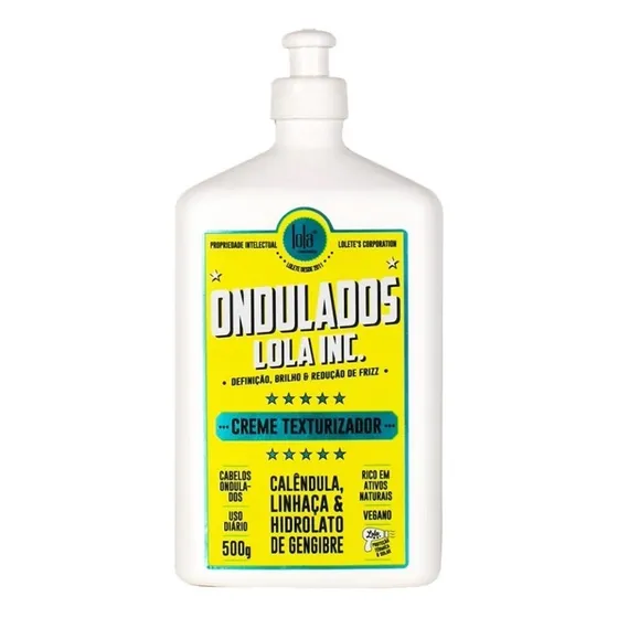 Crema Texturizadora Ondulados Lola Cosmetics 500 Ml