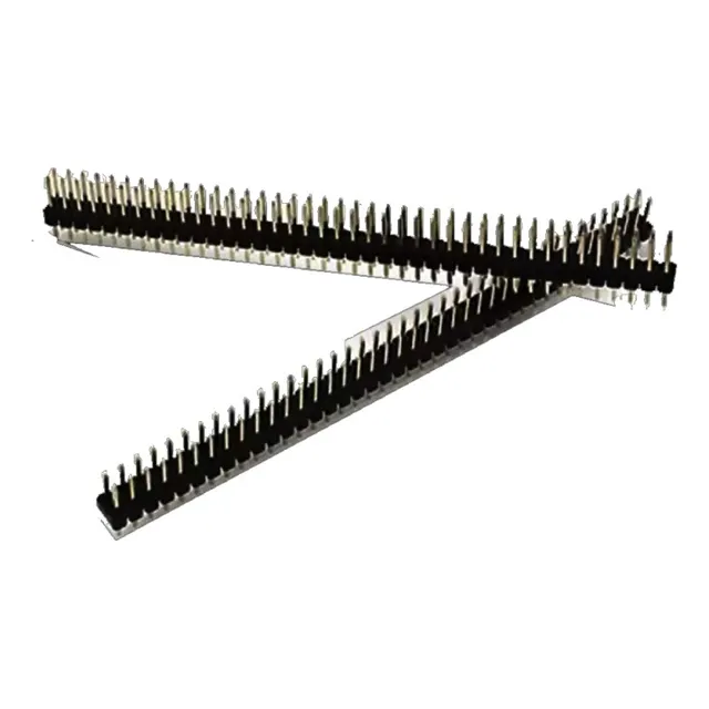 40pzs Pinera Macho Header Doble 40 Pines 2x40 2.54mm