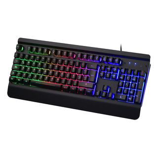 Teclado Numérico Qwerty Retroiluminado Gamer Ergonómico Rgb Teclado Numérico Qwerty Retroiluminado Gamer Ergonómico Rgb