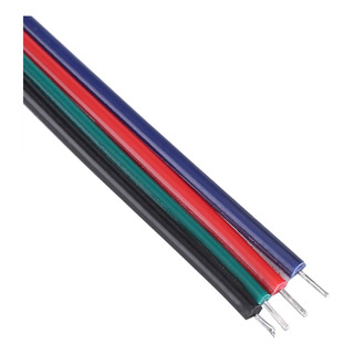 20 Cables Conectores De 4 Pines Para 5050/3528/3014 Rgb 20 Cables Conectores De 4 Pines Para 5050/3528/3014 Rgb