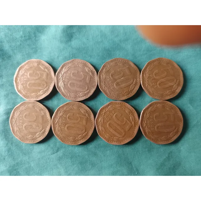 Moneda Chilena Con Error. Chile. Cómo Nuevas