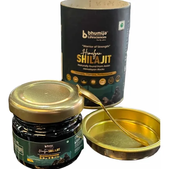 Shilajit Resina Orgánica Pura Del Himalaya Certificada 20gr