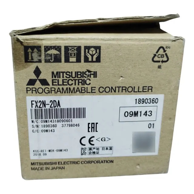 Mitsubishi Fx2n-2da Controlador Programable