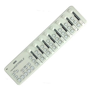 Controlador Midi Korg Nanokontrol2 Mini Cuo, Cor Branca Controlador Midi Korg Nanokontrol2 Mini Cuo, Cor Branca