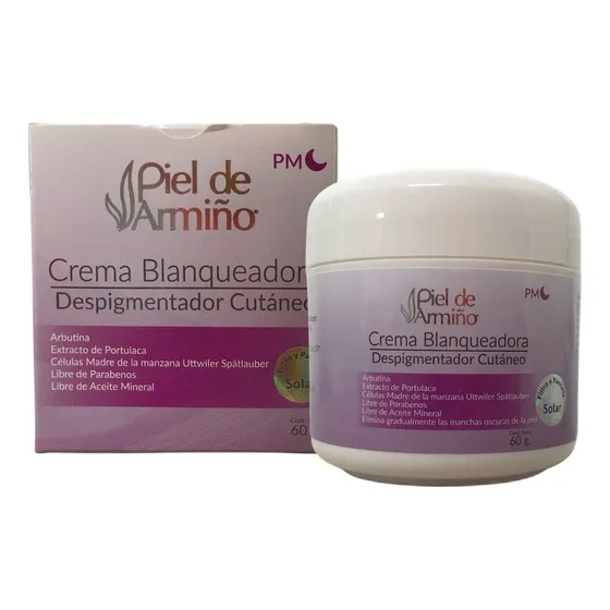 Crema Blanqueadora Piel De Armiño Despigmentador Cutáneo×60g