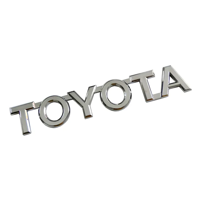 Emblema Letreiro (toyota) Hilux 2005 A 2021 2022 Cromado