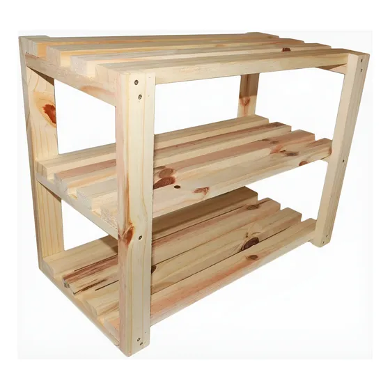 Sapateira Em Madeira De Pallet Para 9 Calçados