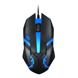 Mouse Gamer Alambrico Iluminado Led Optico Usb Ergonomico Mouse Gamer Alambrico Iluminado Led Optico Usb Ergonomico