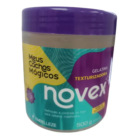 Gelatina Texturizadora Meus Cachos Mágicos Novex 500ml