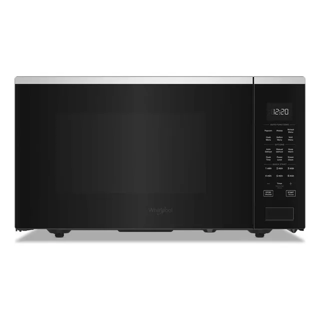El Microondas De Acero 1.6 Cu. Whirlpool