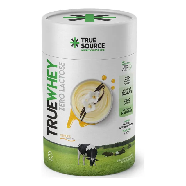True Whey Zero Lactose 900g - True Source Refill Pó