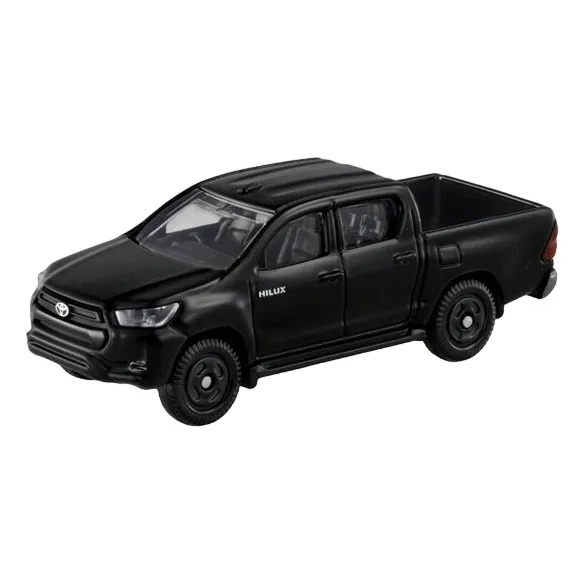 Toyota Hilux Negra Escala 1/64 Coleccionable Takara Tomy 