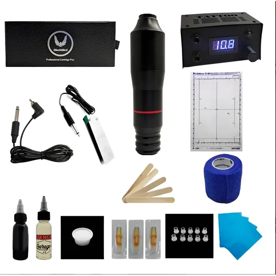 Kit Para Tatuar Tattoo Con Maquina Pen Tattoo Artist