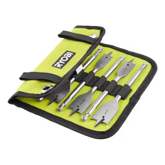 Set De Mechas Madera Tipo Paleta 10pzas Con Estuche Tela