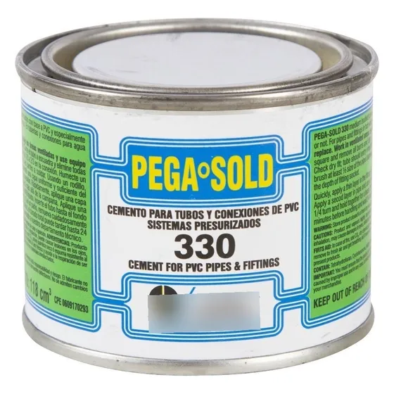 Pega Sold 330 Soldadura Líquida Pvc Alta Presión 1/32 Gal