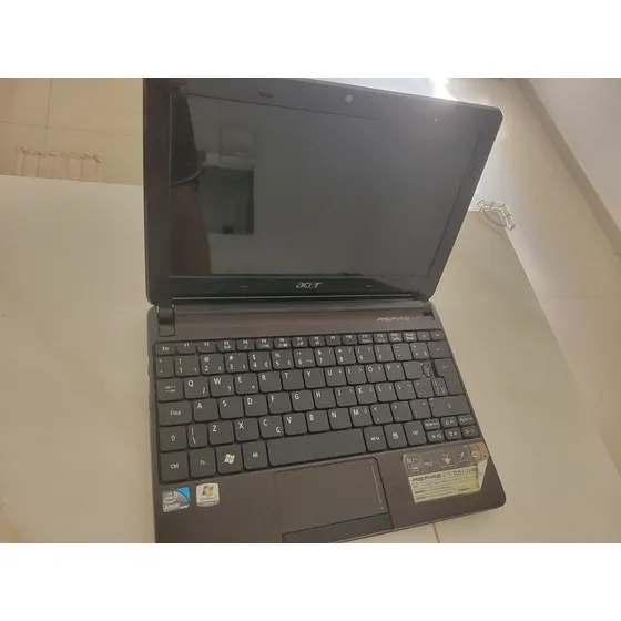 Notebook Netbook Acer Aspire One D257-13485 Defeito Sucata*