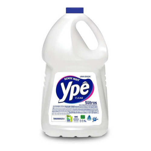 Detergente Ypê Clear 5l Detergente Ypê Clear 5l