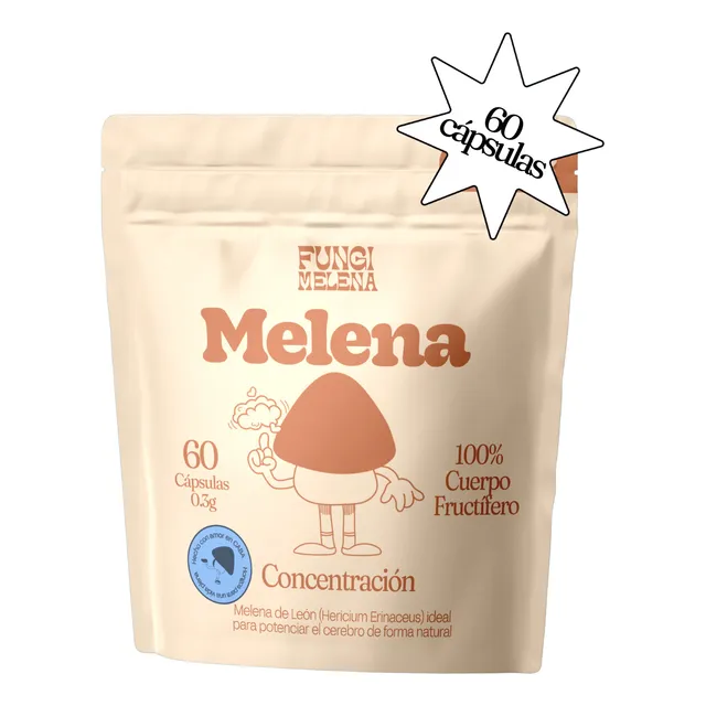 Melena De León - 60 Cápsulas - 300mg