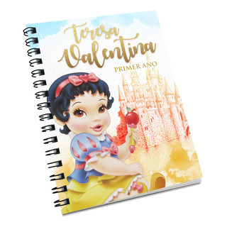 5 Pzs. Invitación O Recuerdo Libreta 1/4 Bebé Blancanieves 5 Pzs. Invitación O Recuerdo Libreta 1/4 Bebé Blancanieves