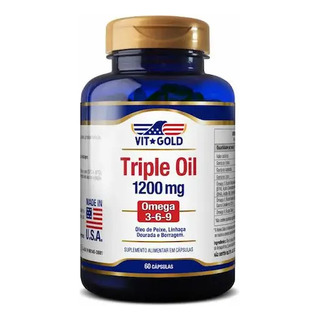 Triple Oil 3-6-9 1200mg 60 CĂĄpsulas Ămega 3-6-9 Importado Triple Oil 3-6-9 1200mg 60 CĂĄpsulas Ămega 3-6-9 Importado