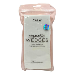 Esponja Tipo Quesito Para Maquillaje Cala, 32 Piezas Esponja Tipo Quesito Para Maquillaje Cala, 32 Piezas