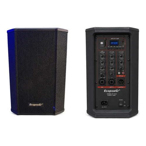 Caixa Pz Proaudio Amplificada Yac15a - 500 W Cor Preto | MercadoLivre
