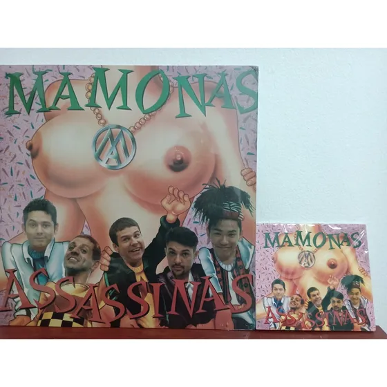 Mamonas Assassinas Kit Lp Vinil Vermelho Cd Digipack Lacrado